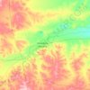 Khölönbuir topographic map, elevation, terrain