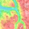 Jefferson Township topographic map, elevation, terrain