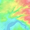 Tourville-sur-Sienne topographic map, elevation, terrain