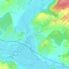 Cendrecourt topographic map, elevation, terrain