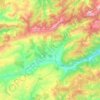 Ilgaz topographic map, elevation, terrain