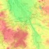 Bennewitz topographic map, elevation, terrain