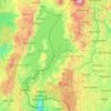 Western Province topographic map, elevation, terrain
