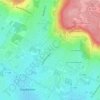 Margency topographic map, elevation, terrain