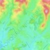 Chiddes topographic map, elevation, terrain