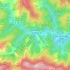 Saint-Michel-de-Dèze topographic map, elevation, terrain