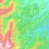 Montemonaco topographic map, elevation, terrain