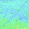 Westerkwartier topographic map, elevation, terrain