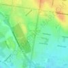 Springvale South topographic map, elevation, terrain