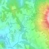 Montclar topographic map, elevation, terrain