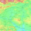 Tundzha topographic map, elevation, terrain