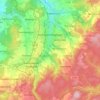 Auerbach/Vogtland topographic map, elevation, terrain