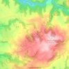 Laparrouquial topographic map, elevation, terrain