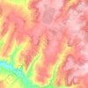 Рассветовский сельсовет topographic map, elevation, terrain