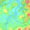 Ramdane Djamel topographic map, elevation, terrain