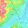 Bonnay topographic map, elevation, terrain