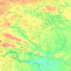 Norway Township topographic map, elevation, terrain