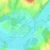 Bresilley topographic map, elevation, terrain