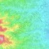 Blacé topographic map, elevation, terrain