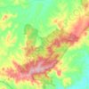 Mount Binga topographic map, elevation, terrain