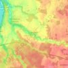 Griselles topographic map, elevation, terrain