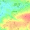 Holme Hale topographic map, elevation, terrain