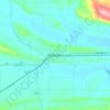 Wilburton topographic map, elevation, terrain