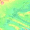 涟湖 topographic map, elevation, terrain