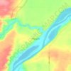 Wongulla topographic map, elevation, terrain