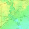 Delta topographic map, elevation, terrain