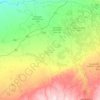Cercle de Loudaya topographic map, elevation, terrain