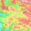 Daliyat al-Karmel topographic map, elevation, terrain