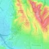 Ladera Heights topographic map, elevation, terrain