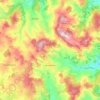 Montrottier topographic map, elevation, terrain