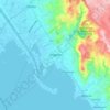 Angono topographic map, elevation, terrain