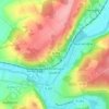 La Ferté-sous-Jouarre topographic map, elevation, terrain