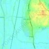 West Winch topographic map, elevation, terrain