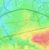 Frohnhausen topographic map, elevation, terrain