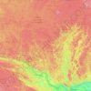 Outaouais topographic map, elevation, terrain
