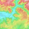 Faucogney-et-la-Mer topographic map, elevation, terrain