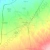 Tiznit topographic map, elevation, terrain