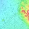 Velleron topographic map, elevation, terrain