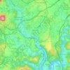 Manresa topographic map, elevation, terrain
