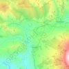 Bronte topographic map, elevation, terrain