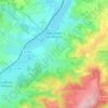 Saint-Léger-sur-Dheune topographic map, elevation, terrain