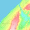 Ben Khlil topographic map, elevation, terrain