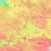 Onet-le-Château topographic map, elevation, terrain