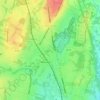 Allendale topographic map, elevation, terrain