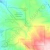 Arcata Community Forest topographic map, elevation, terrain