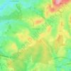 Champlecy topographic map, elevation, terrain